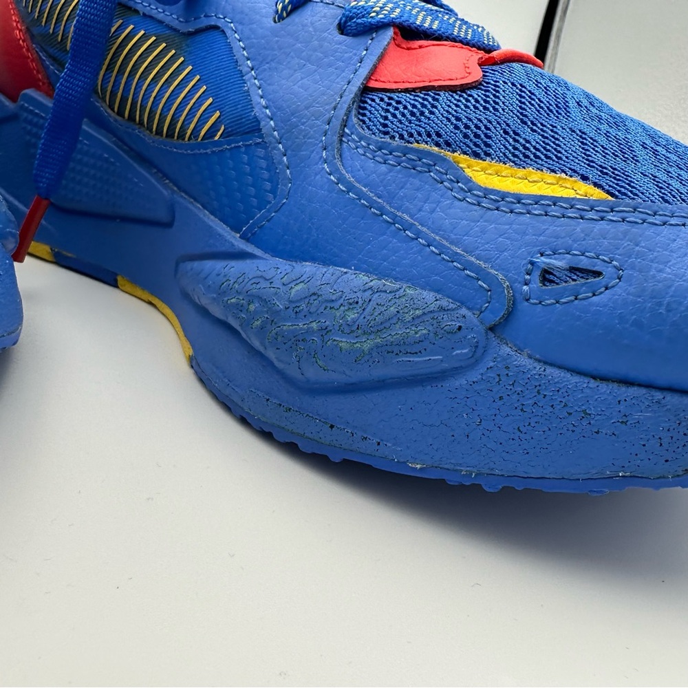 Puma Men’s Justice League X RsZ Superman Blue Synthetic Sneakers Shoes Size 10 - Picture 10 of 13